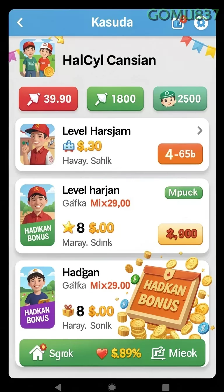 Cuplikan layar JAVO88 — pengaturan akun